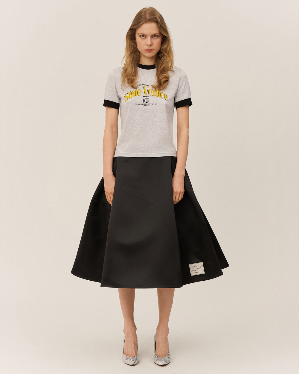 Пышная юбка А силуэта