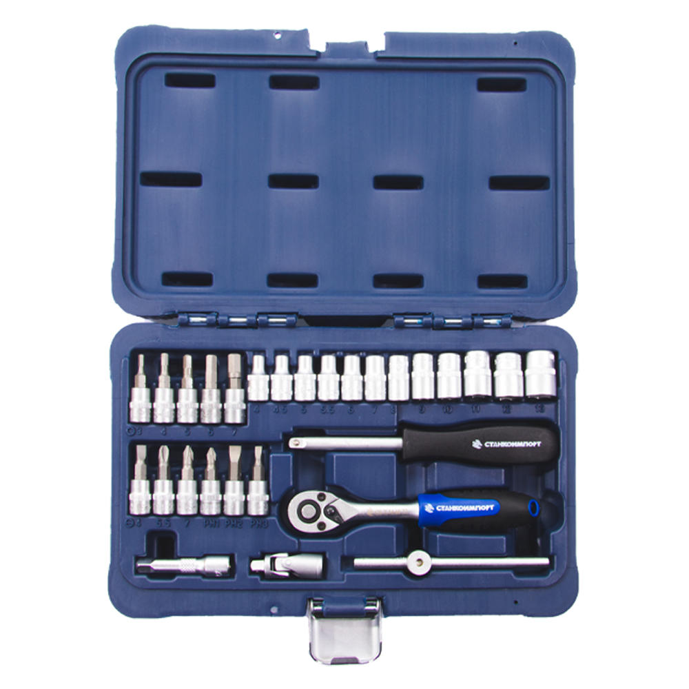 Набор инструмента (28 предметов), СТАНКОИМПОРТ CS-2028PMQ