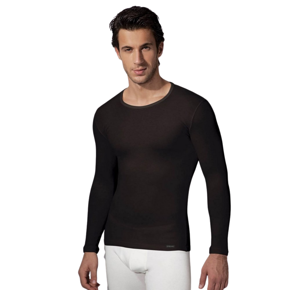 Мужское термобелье лонгслив Doreanse черный 2960