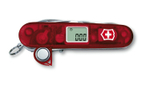 Нож Victorinox Voyager полупрозрачный красный, 1.3705.AVT