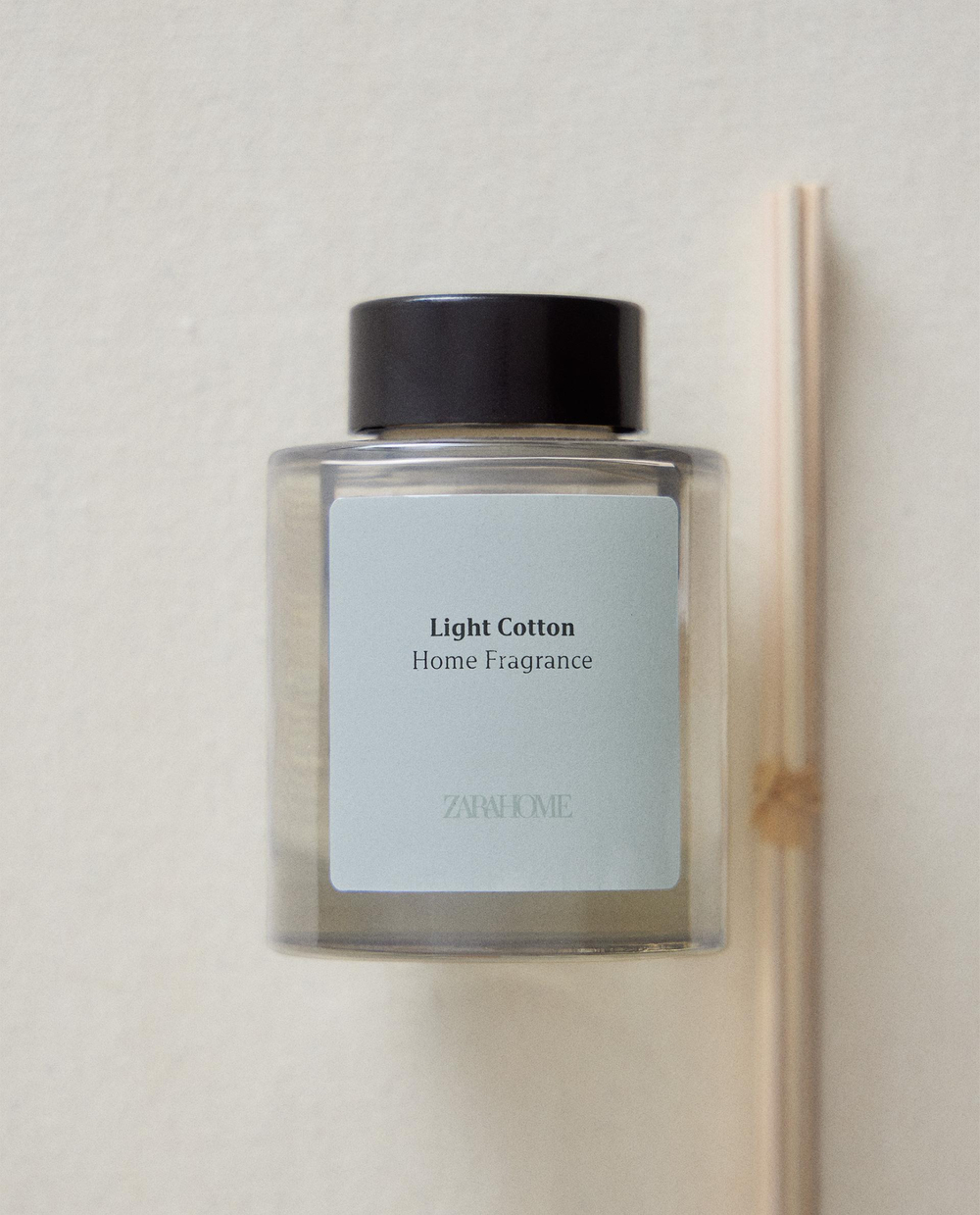 Zara Home Ароматический диффузор с палочками Light Cotton, 100 мл, аромат для дома