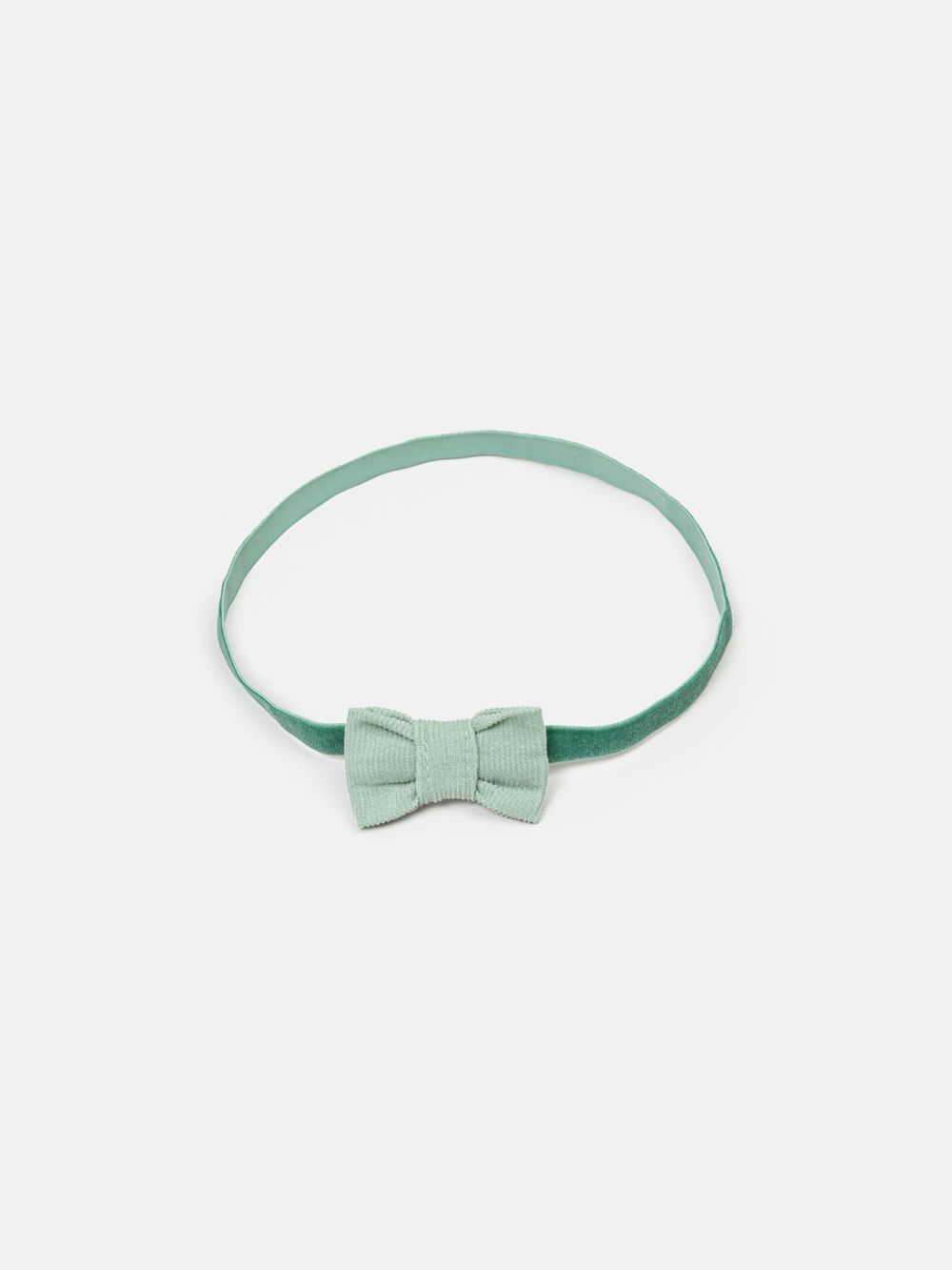 Повязка с бантиком "Шалфей" 0+