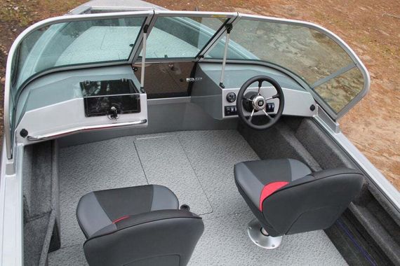 Катер-лодка алюминиевая ALBAKORE 470 fish Lite