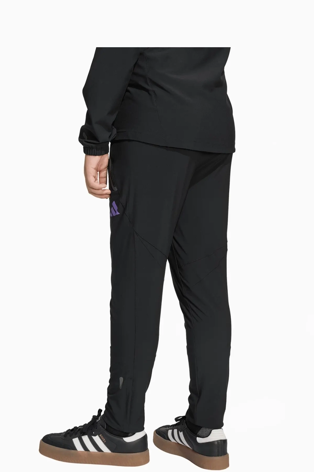 Штаны adidas Manchester United 25/26 Competition Vis Tech Travel Junior - черный