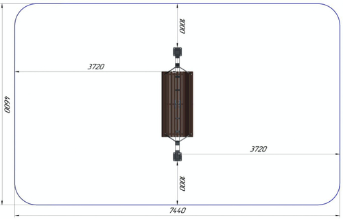 Диван-качели КЧ-23