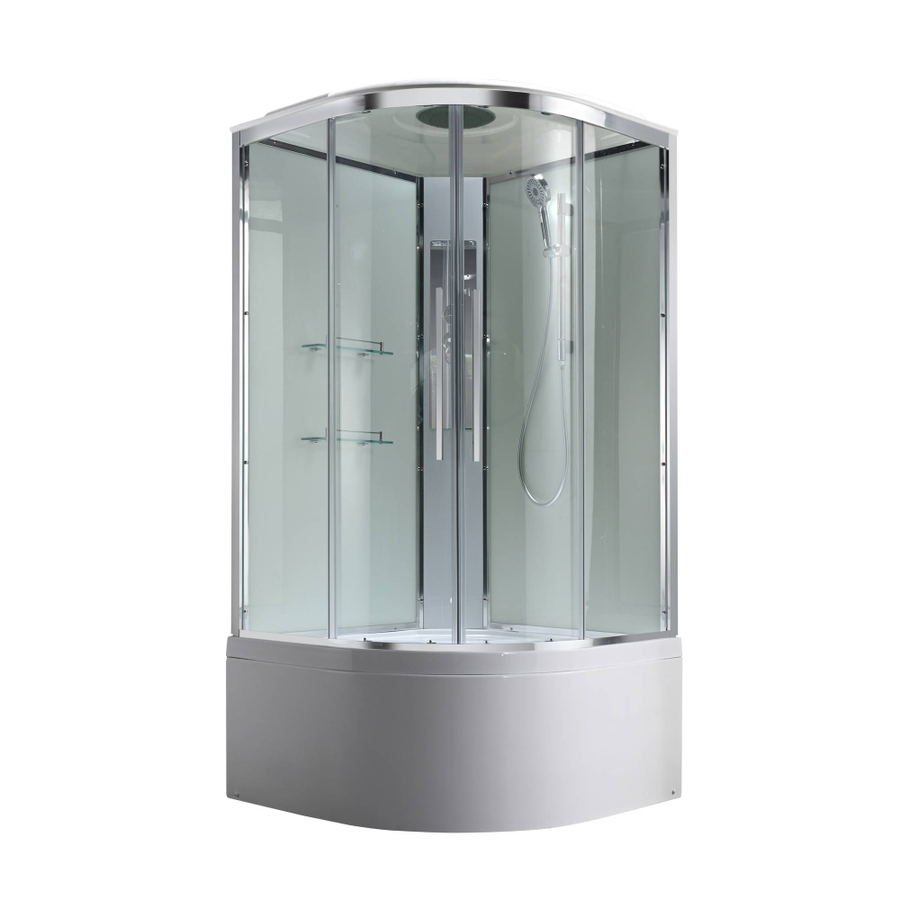 Душевая кабина AvaCan (АваКан) EM5080T с высоким поддоном, 80х80х220