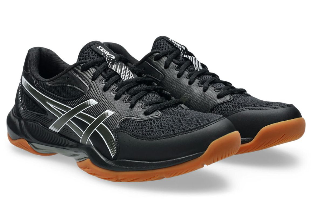 Мужские кроссовки для бадминтона/сквоша Asics Gel-Rocket 12 - black/gunmetal