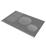 Индукционная варочная панель с Flex Zone и Booster MAUNFELD CVI804SFLGR Inverter