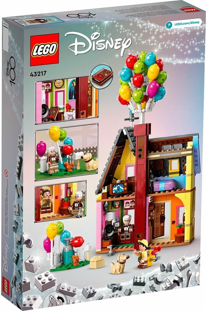 Конструктор LEGO Disney 43217 Дом из мультфильма Вверх
