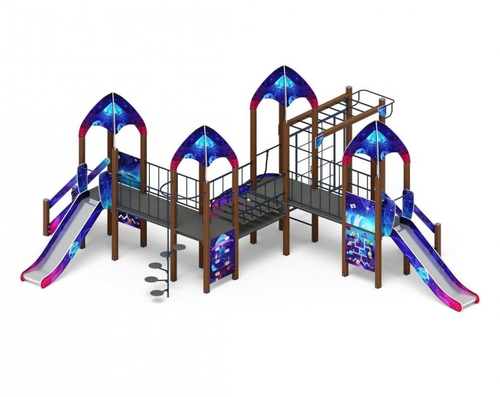 Игровой комплекс Космопорт Космос ДИК 2.14.07-12 H=1200