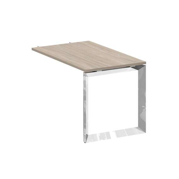 Onix Direct Lux Брифинг-приставка О-обр. м/к M-O.MO-BR-11 Дуб Аттик/Нержавеющая Сталь/Хром 1180*720*