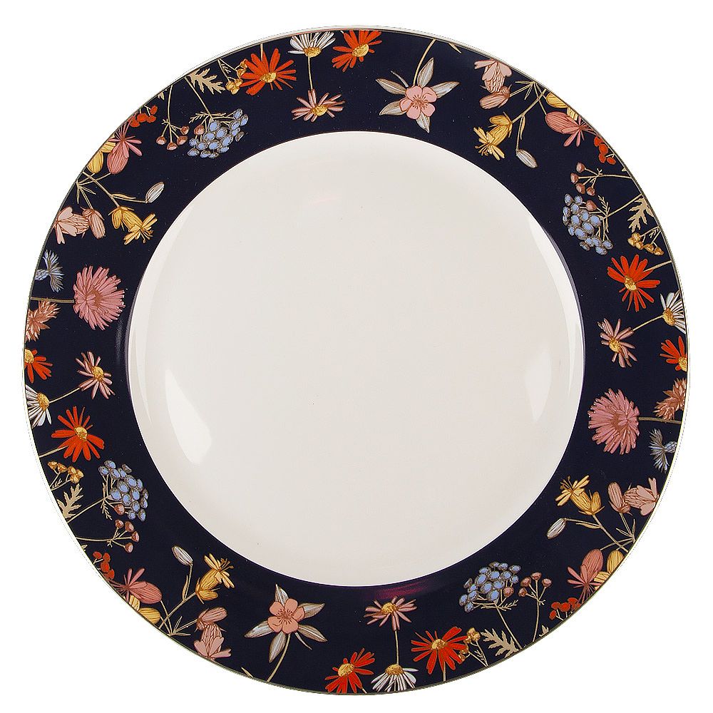 Тарелка "Grace" d=27см (min6) (фарфор) (транспортная упаковка)