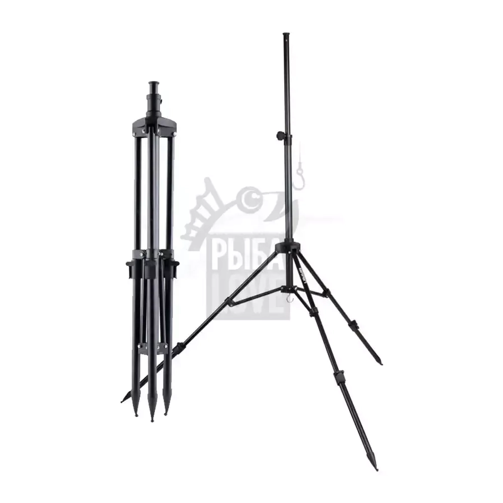 Трипод тренога Brain Black Tripod 2 секции для рыбалки