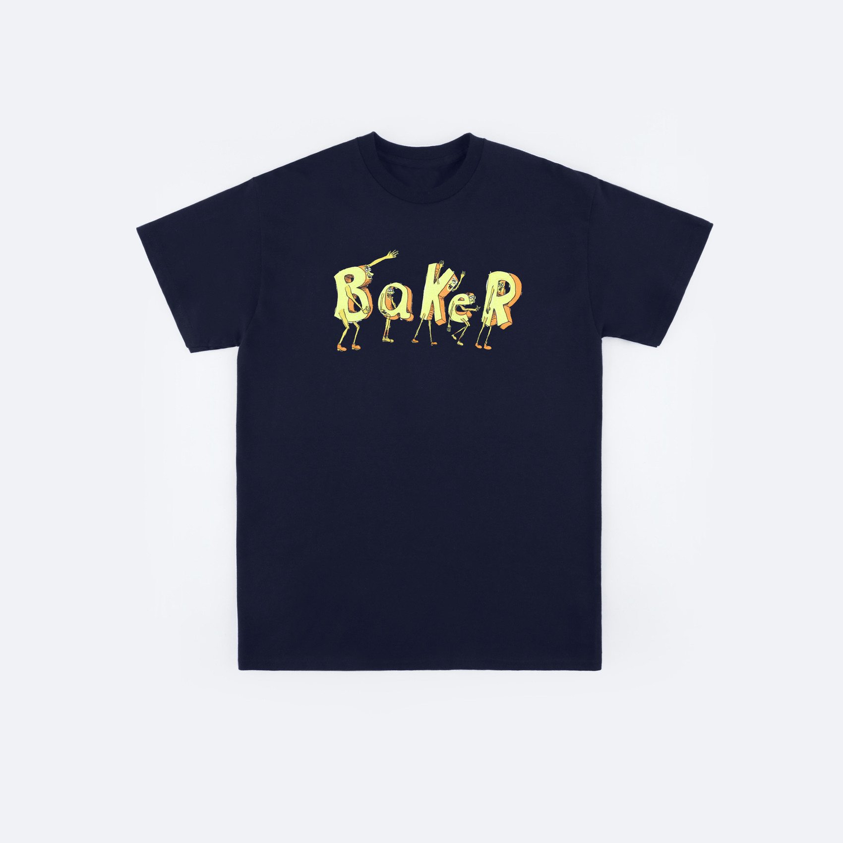 Футболка Baker Dance Tee (navy) артикул: - купить в магазине Дайс