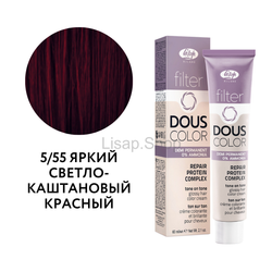 Полуперманентный безаммиачный крем-краситель тон-в-тон "Filter Dous Сolor" (60мл)