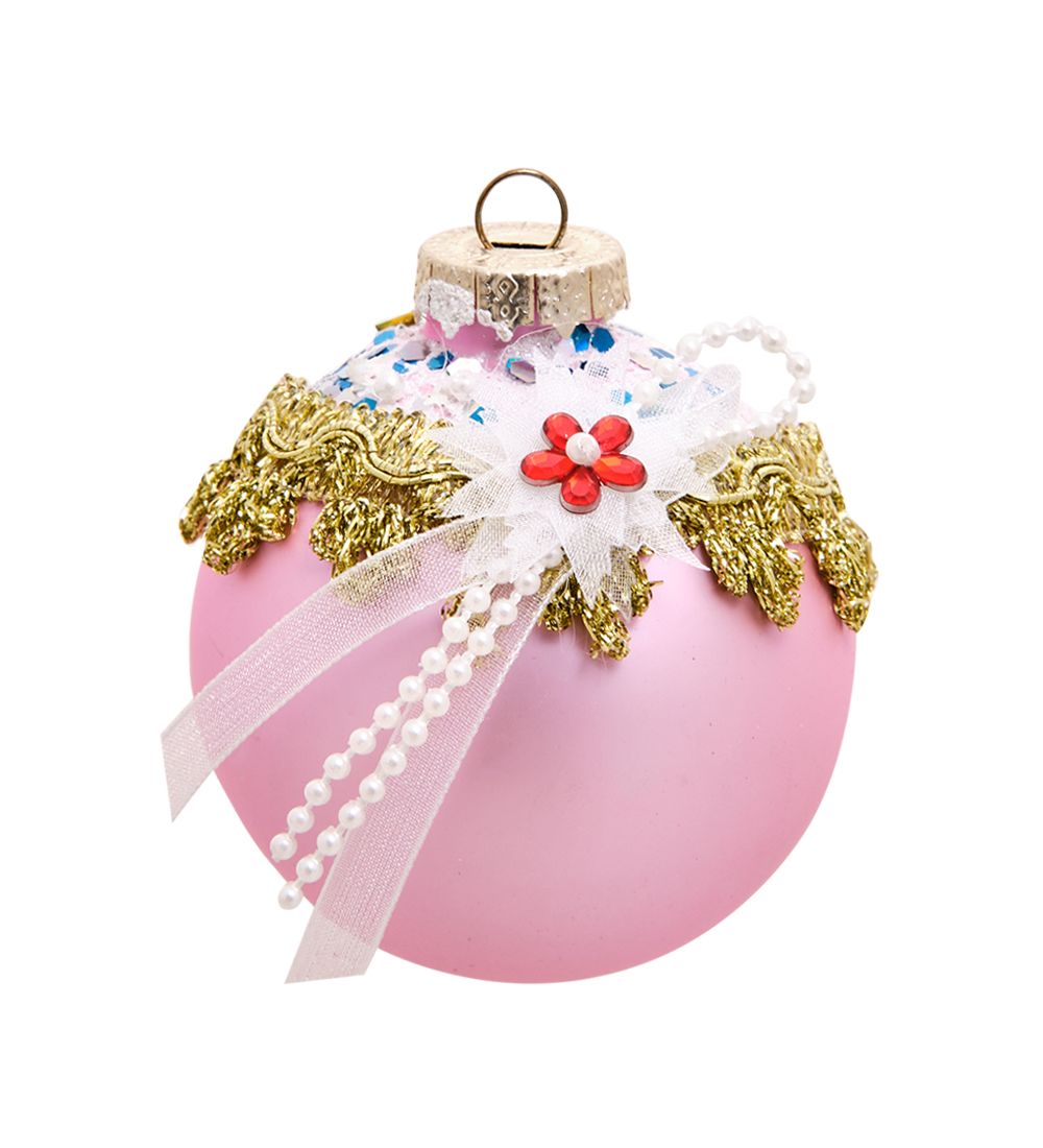 НФШ-1402 Ел. украшение Шар «Мрежка» 65 мм