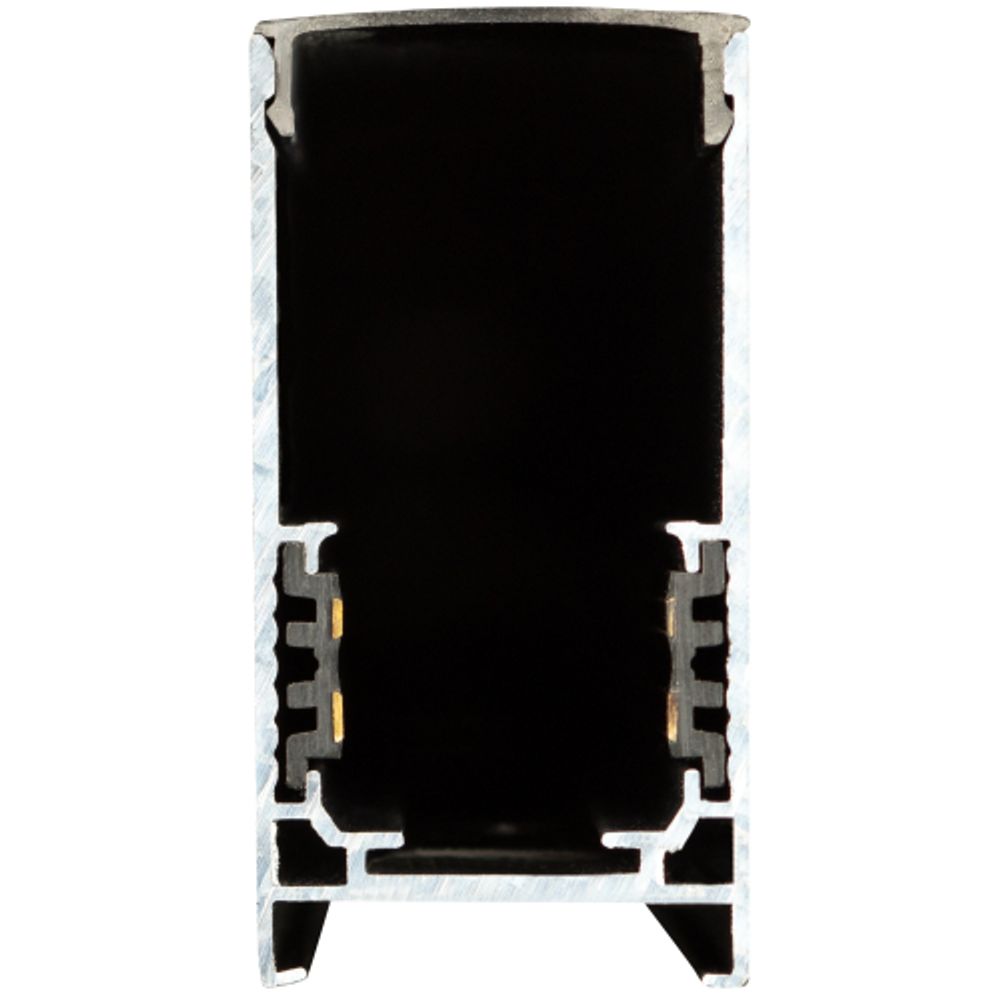 Магнитный трековый шинопровод ЭРА TRM-S20-100 BK накладной 1м черный | Магнитный шинопровод и аксессуары