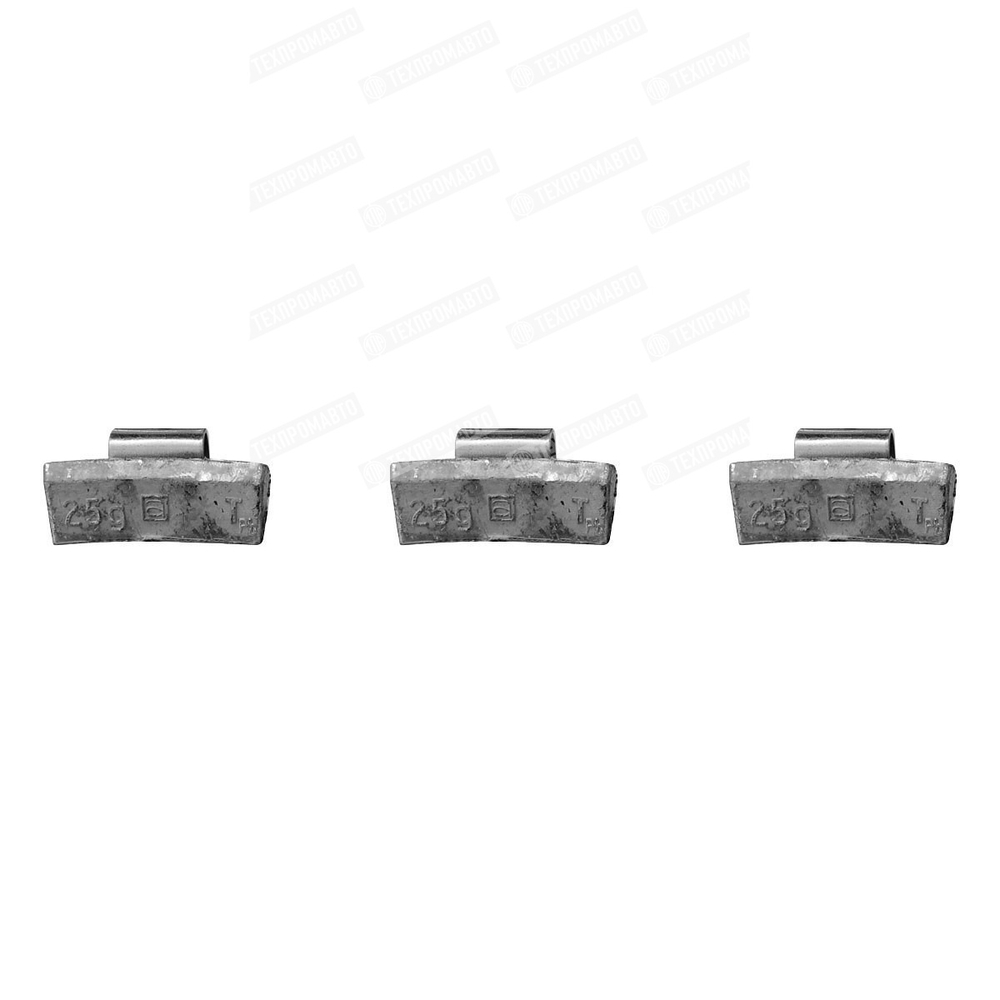 ЛТ25 грузик на литой диск 25гр(100)