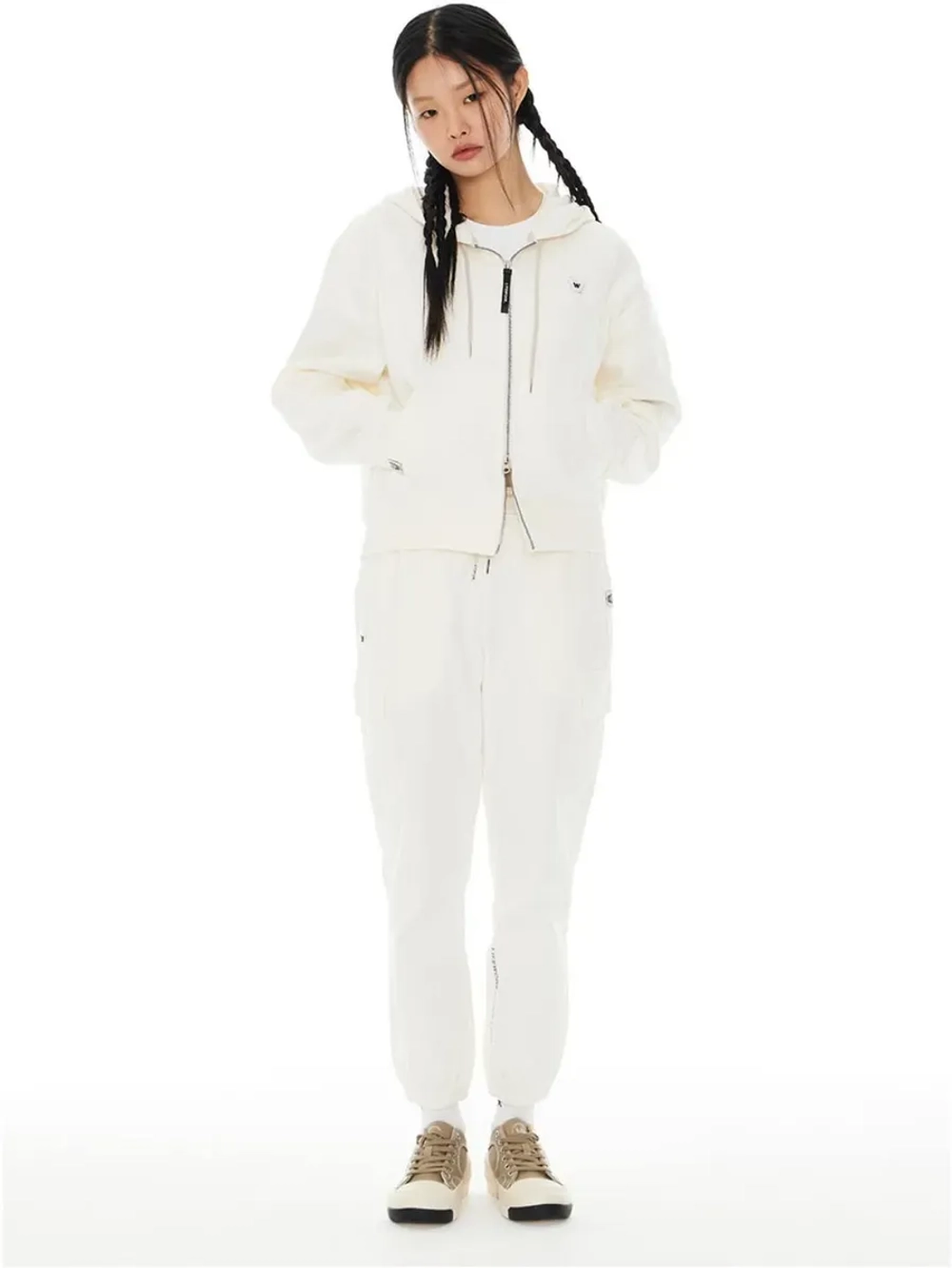 Брюки-джоггеры с надписями