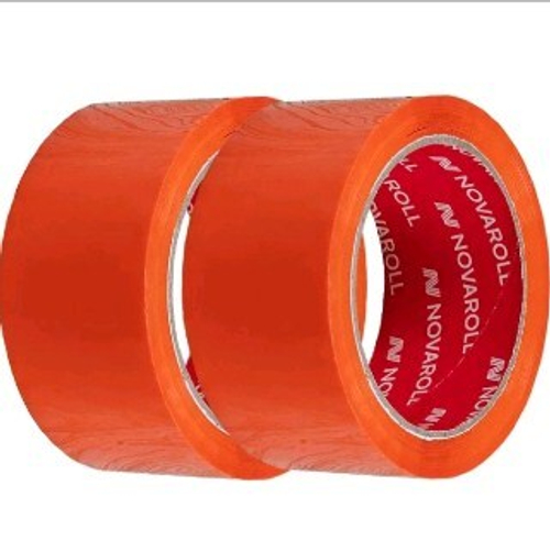 Скотч ОРАНЖЕВЫЙ 48мм*66м   NOVAROLL   204''