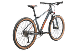 Велосипед 27.5" Stark'25 Hunter 27.3 HD р.16" антрацит матовый оранжевый металлик