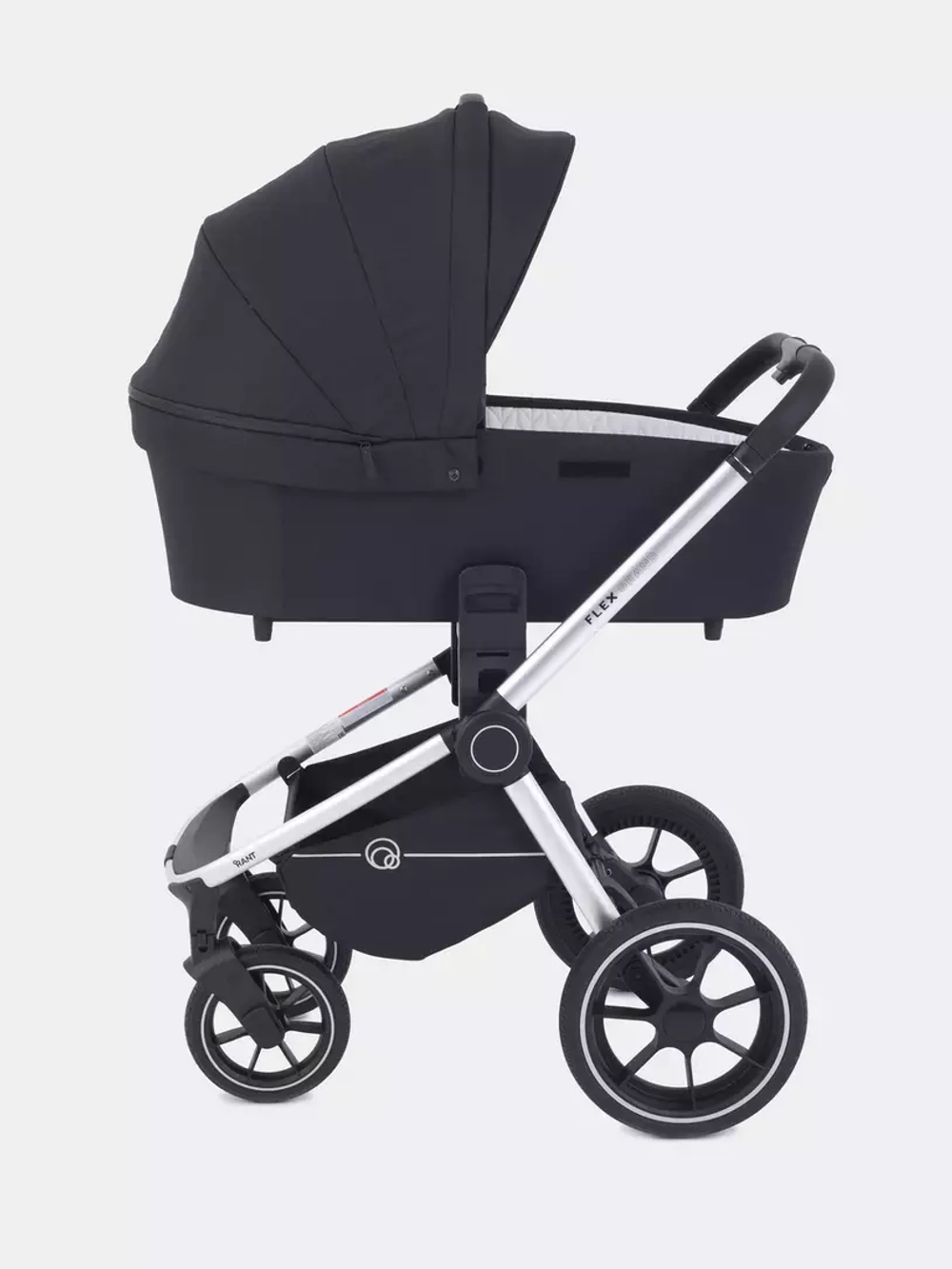 Коляска детская "FLEX GRAND" (2в1) RA072 Midnight Black + сумка