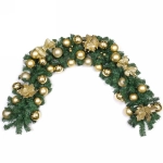 Гирлянда хвойная «Сказочное чудо» 1,8 м d=30 см, ПВХ, золото (SST1950R-180)