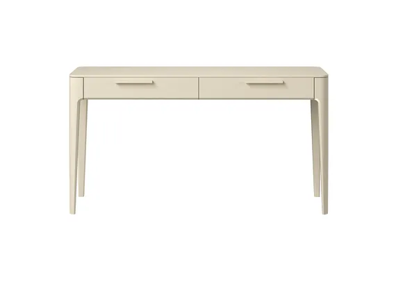Консоль Type oak 2 ящика ширина 140 см (молочный)