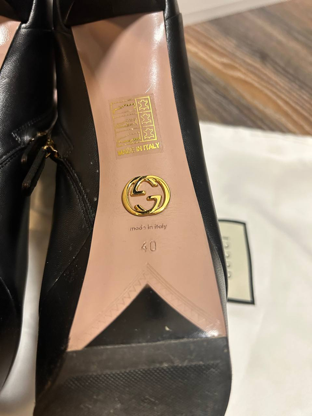 Ботильоны Gucci