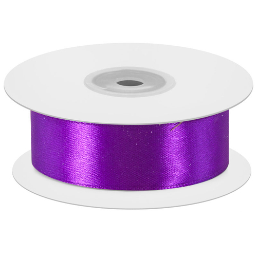 Лента атлас Темно-фиолетовый 1,2 см ДБ