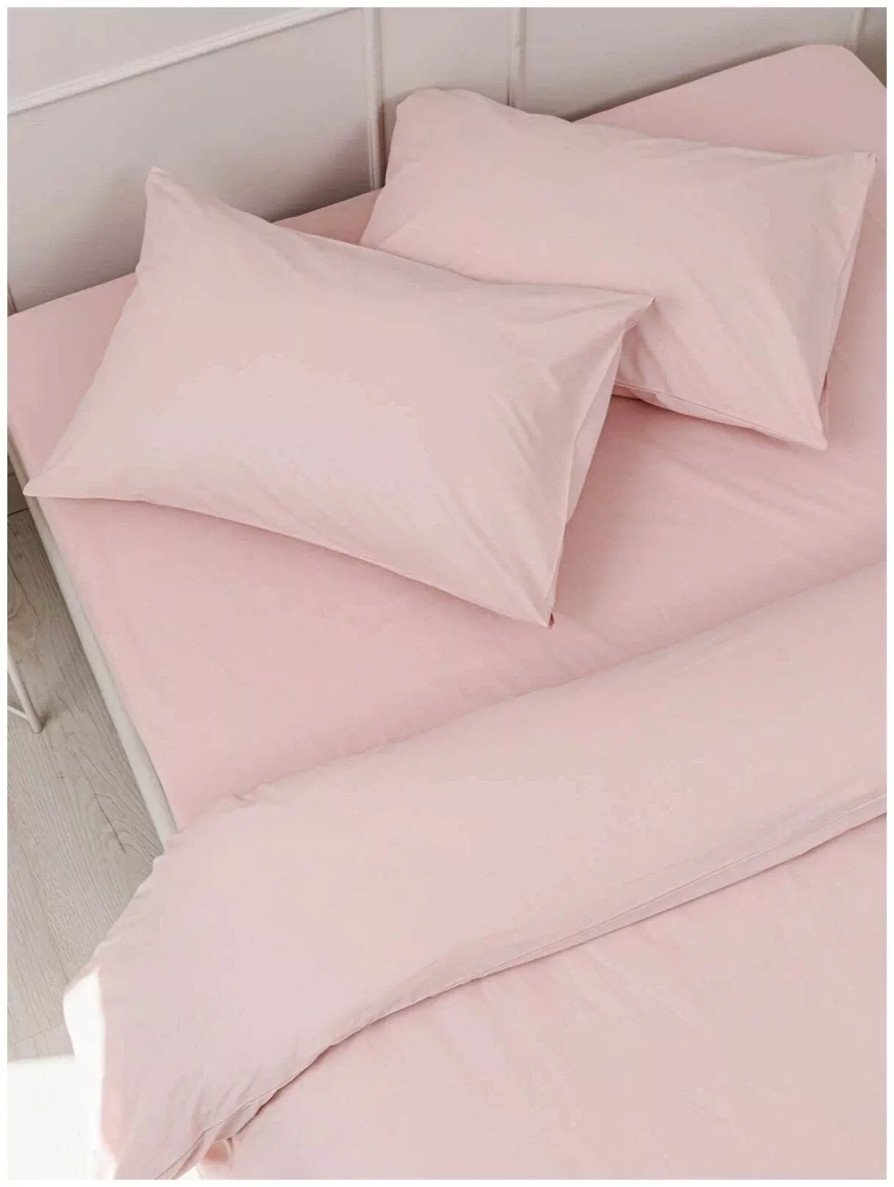 YERRNA КБП Розовый Под 150*200/нав 50*70 Перкаль