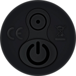 Черная перезаряжаемая вибропуля Bullet Buddy (Цвет: черный)