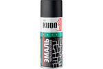 Краска аэрозольная алкидная Kudo KU-1102, матовая, 520 мл, RAL 9005M, черная, 22063