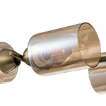 Светильник на штанге 6x60Вт E27, металл/стекло, античная бронза