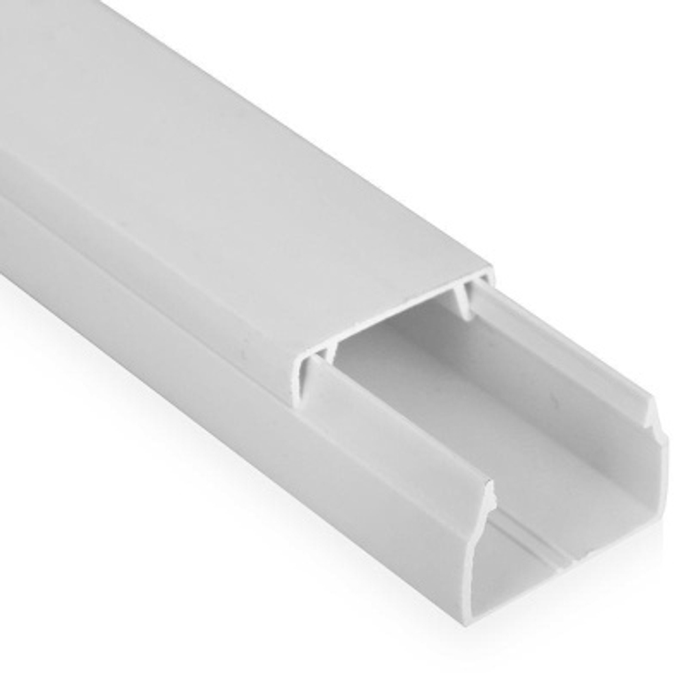 Кабель-канал 100х60мм 2,0м Белый (6шт/уп)