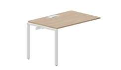 стол Strike 1180х780х750мм (металлический аутлет) - приставной элемент