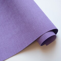 Кожзам переплетный с тиснением "TWEED", сиреневый