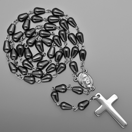 Мужские бусы-розарий "Rico La Cara" AMX000769