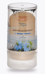 ДЕЗОДОРАНТ HABIBI NATURAL КРИСТАЛЛ АЛУНИТ ЧЕРНОГО ТМИНА 120ГР