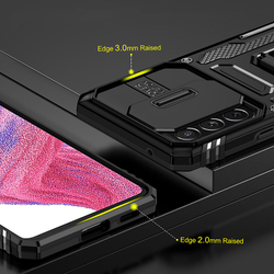Чехол Safe Case с кольцом и защитой камеры для Samsung Galaxy A73