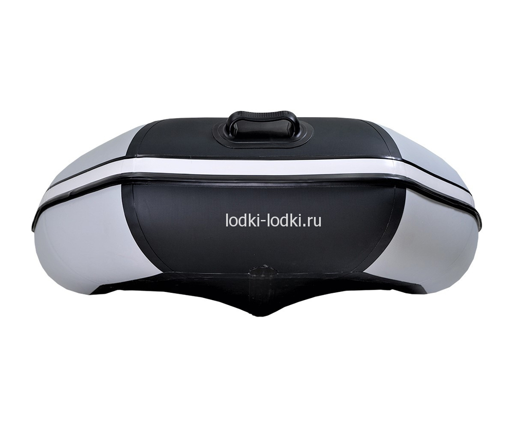 Таймень NX 2850 серый-черный Слань-киль (Лодка ПВХ под мотор)