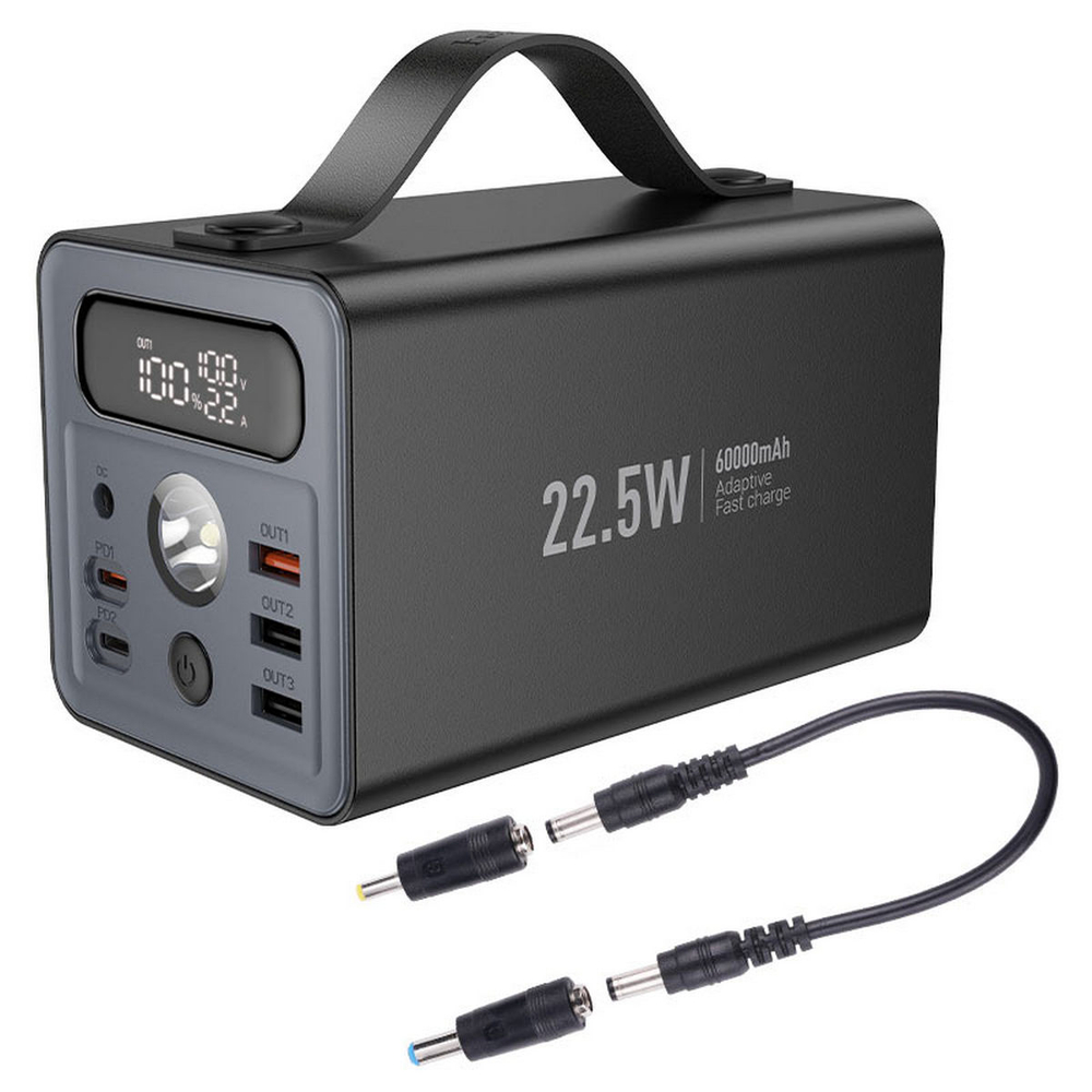 Повербанк (PowerBank) 60000mAh с индикацией заряда Hoco J138