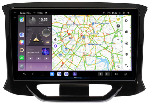 Магнитола для Lada Xray 2016+ - Kuberg OL-9064 QLed+2K, Android 13, Быстрейшая, CarPlay, 4G SIM-слот