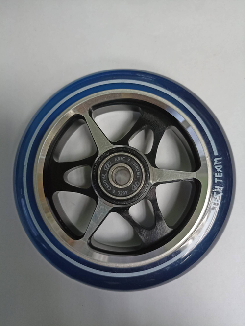 Колесо для самоката X-Treme 110*24мм KL,transparent blue