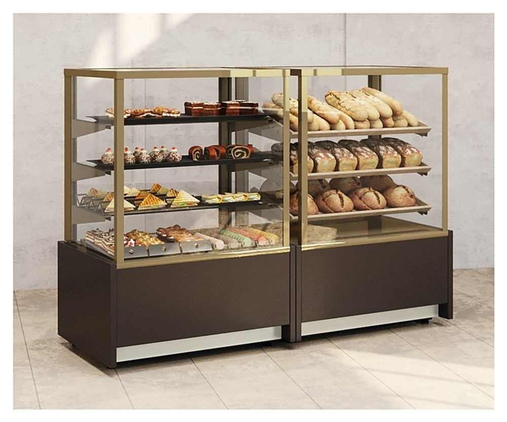 Витрина кондитерская Carboma KC70 VM 0,6-1 Light (ВХСв - 0,6д Сube)