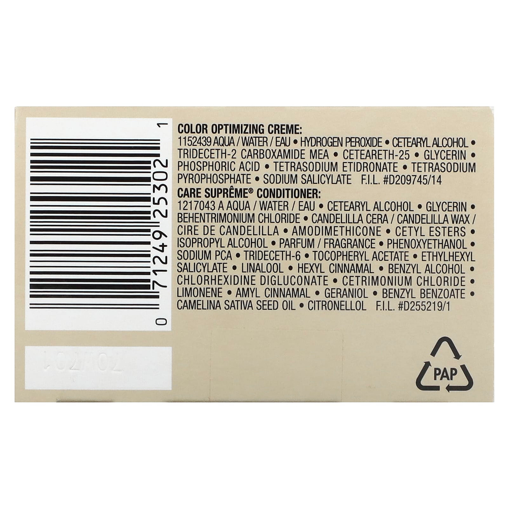 L'Oréal, Superior Preference, яркий, не выцветающий цвет, 3 оттенка мягкого черного, 1 нанесение