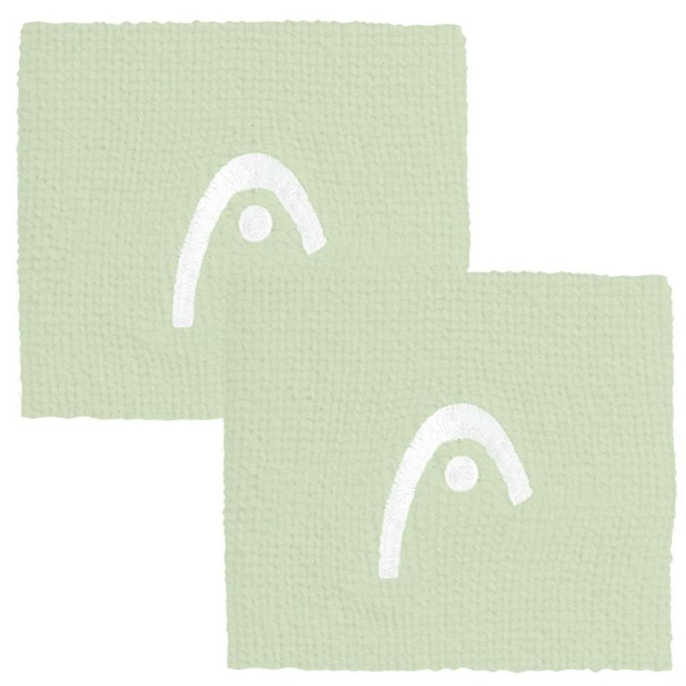 Напульсник теннисный Head 2.5" Wristband 2P - cantaloupe green