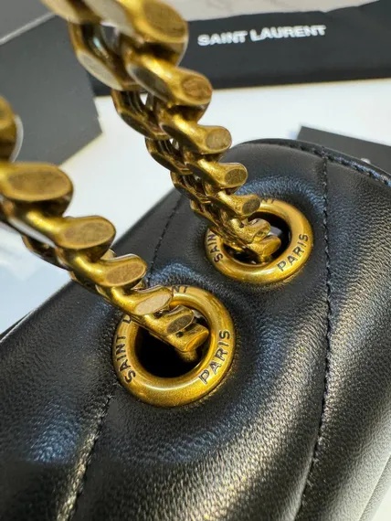 Сумка Saint Laurent Loulou, черный