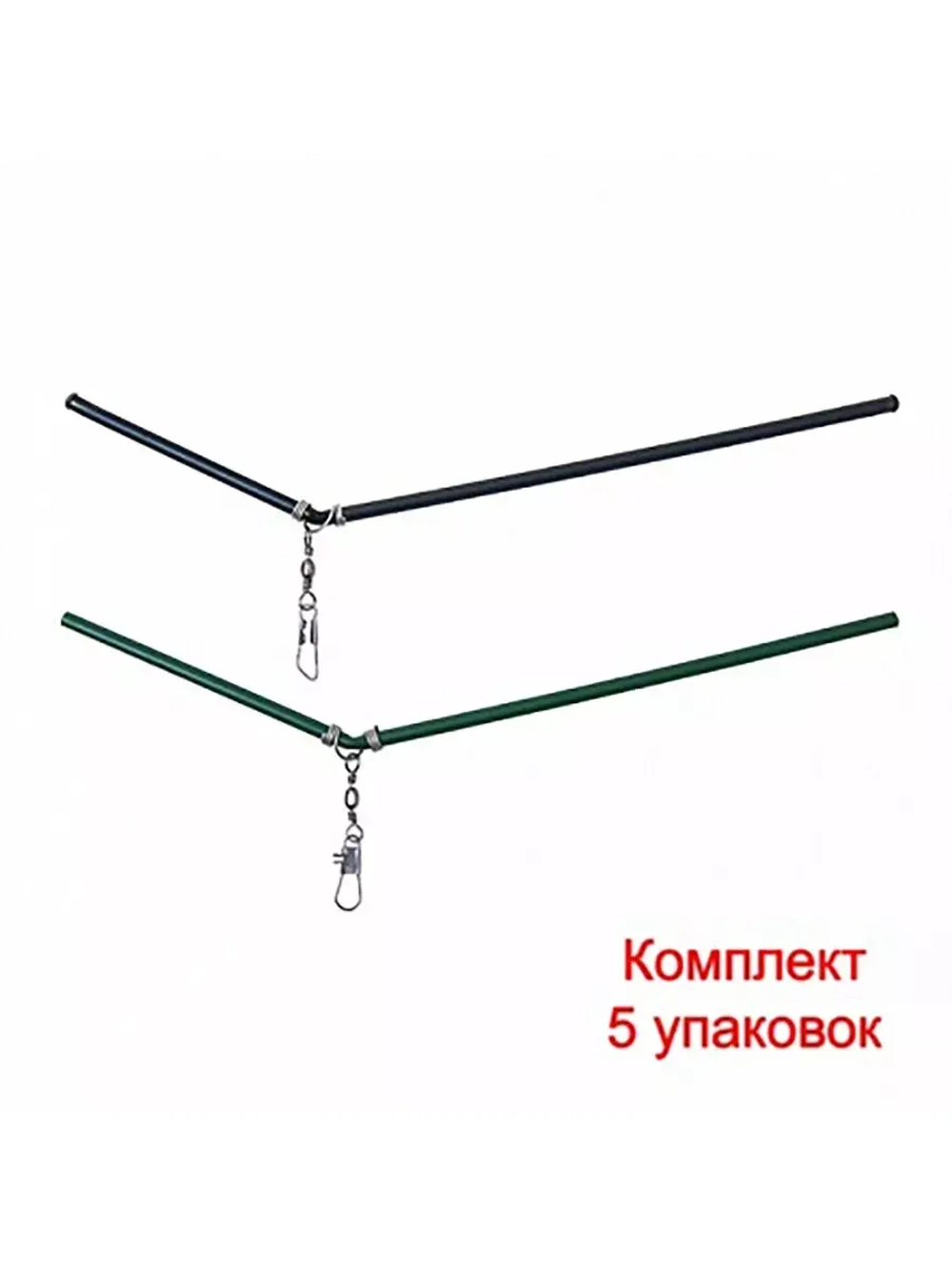 Противозакручиватель изогнутый 15,0cm ( 5 упк. по 10шт).