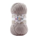 Пряжа Alize (Ализе) Bella 100 / уп.5 мот. по 100 г, 360м, 629 норка A